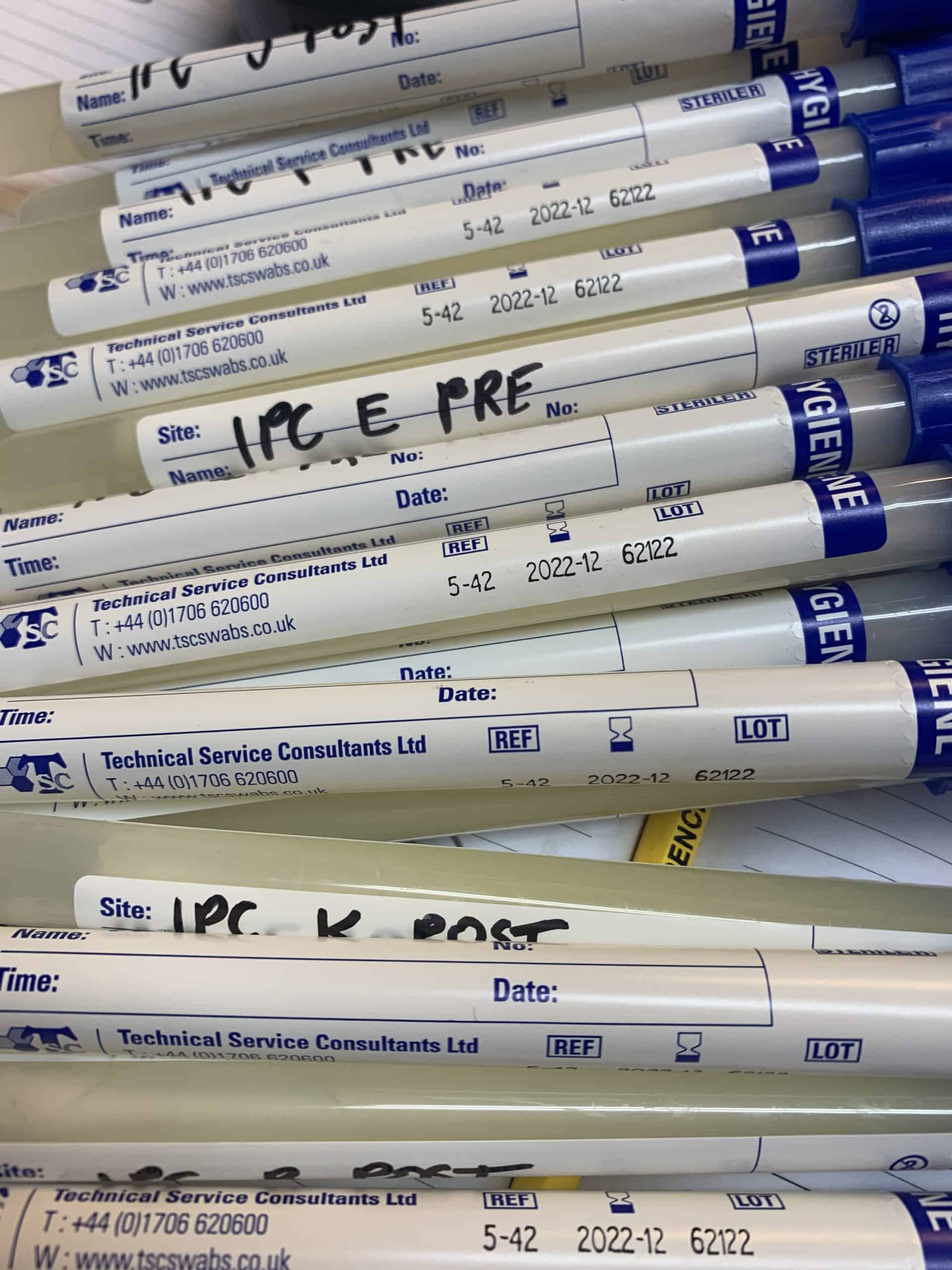 hypochlorous acid swabs
