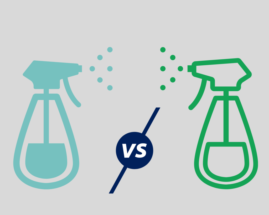 Hypochlorous acid comparison